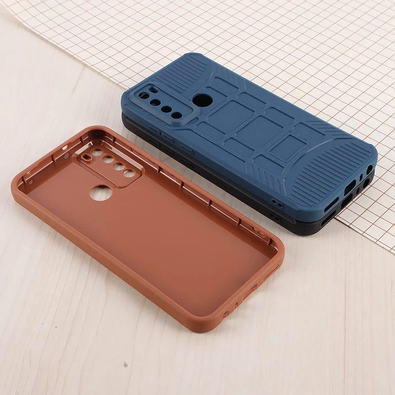 قاب سیلیکونی ژله ای شیائومی Redmi Note 8 پنجره ای محافظ لنزدار