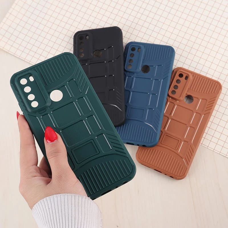 قاب سیلیکونی ژله ای شیائومی Redmi Note 8 پنجره ای محافظ لنزدار