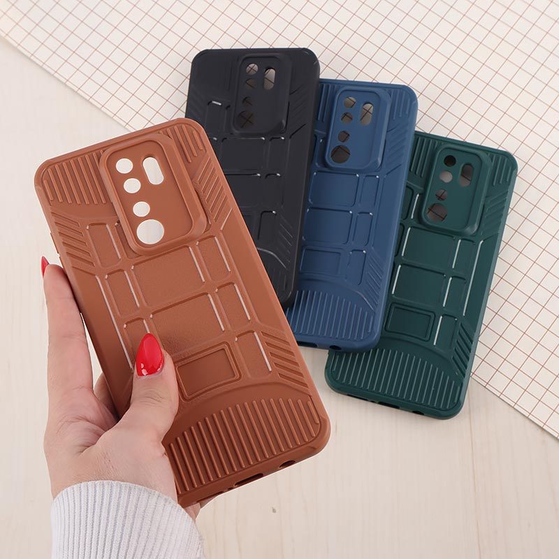 قاب سیلیکونی ژله ای شیائومی Redmi Note 8 Pro پنجره ای محافظ لنزدار