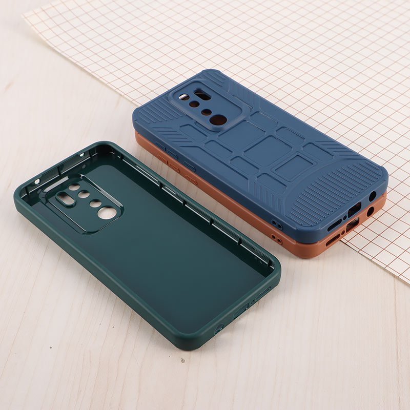قاب سیلیکونی ژله ای شیائومی Redmi Note 8 Pro پنجره ای محافظ لنزدار