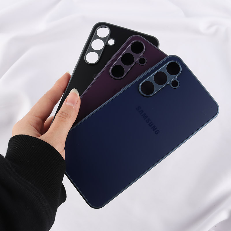 قاب سامسونگ Galaxy A55 طرح PVD محافظ لنزدار
