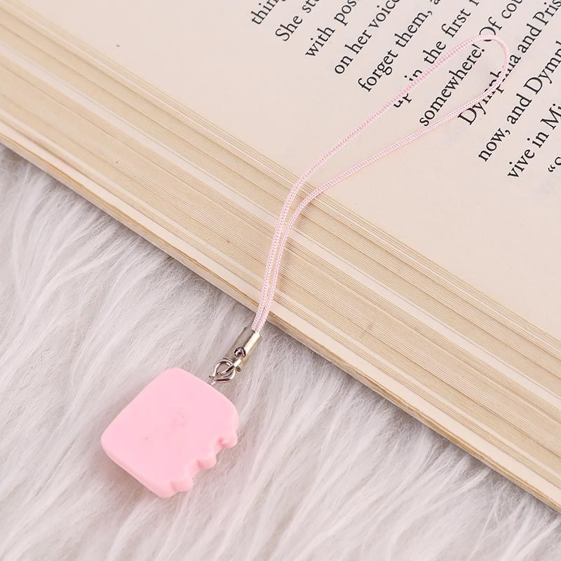 آویز فلش و موبایل فانتزی صورتی