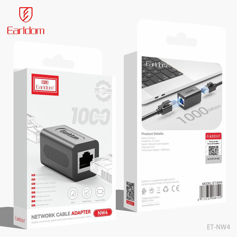 تبدیل برل Earldom ET-NW4 RJ45