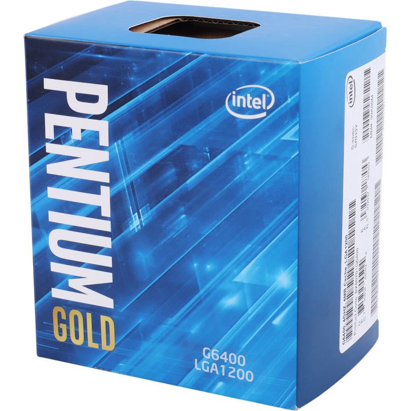 فن خنک کننده CPU اینتل Intel PENTIUM GOLD G6400 LGA1200