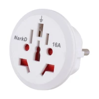 تبدیل برق 3 به 2 نارکد YH-005K 16A