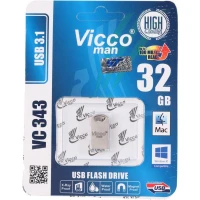 فلش 32 گیگ ویکومن Vicco Man VC343 USB3.1