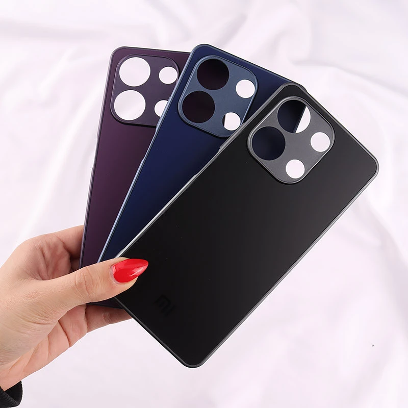 قاب شیائومی Redmi Note 13 4G طرح PVD محافظ لنزدار