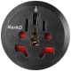 تبدیل برق 3 به 2 نارکد YH-005K 16A