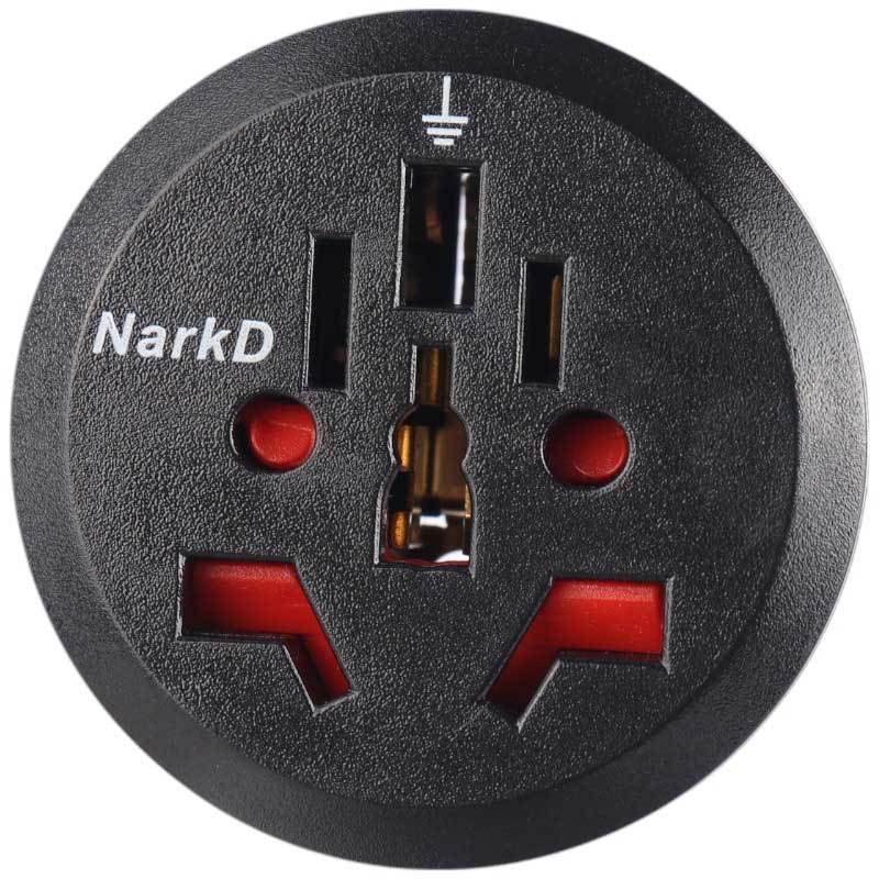 تبدیل برق 3 به 2 نارکد YH-005K 16A