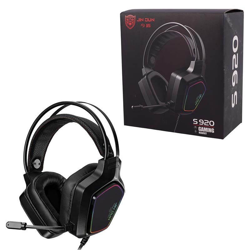 هدست گیمینگ سیم دار JIN DUN S920