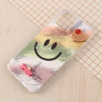 قاب IMD آیفون iPhone 13 / 14 طرح Smile برجسته براق