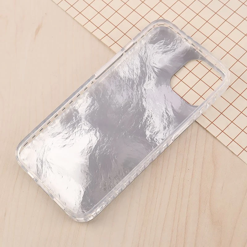 قاب IMD آیفون iPhone 13 / 14 طرح قلب رنگی برجسته براق