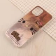قاب IMD آیفون iPhone 12 / 12 Pro طرح Kitty Kiss برجسته براق