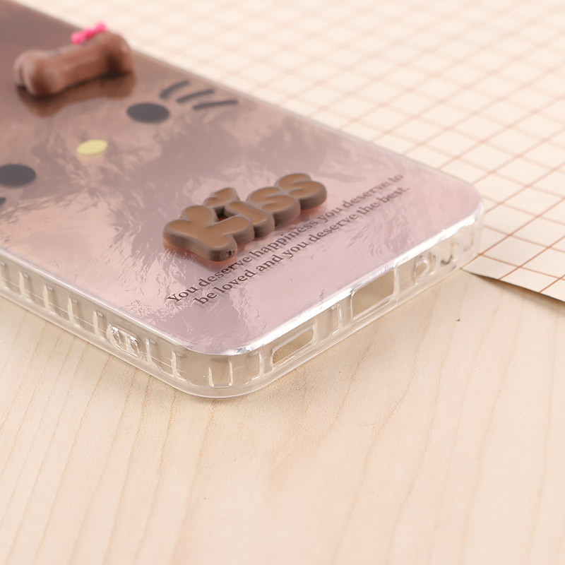 قاب IMD سامسونگ Galaxy A16 4G / A16 5G طرح Kitty Kiss برجسته براق