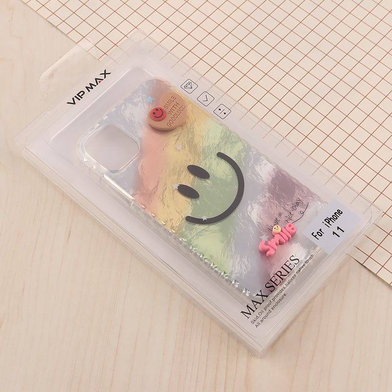 قاب IMD آیفون iPhone 11 طرح Smile برجسته براق