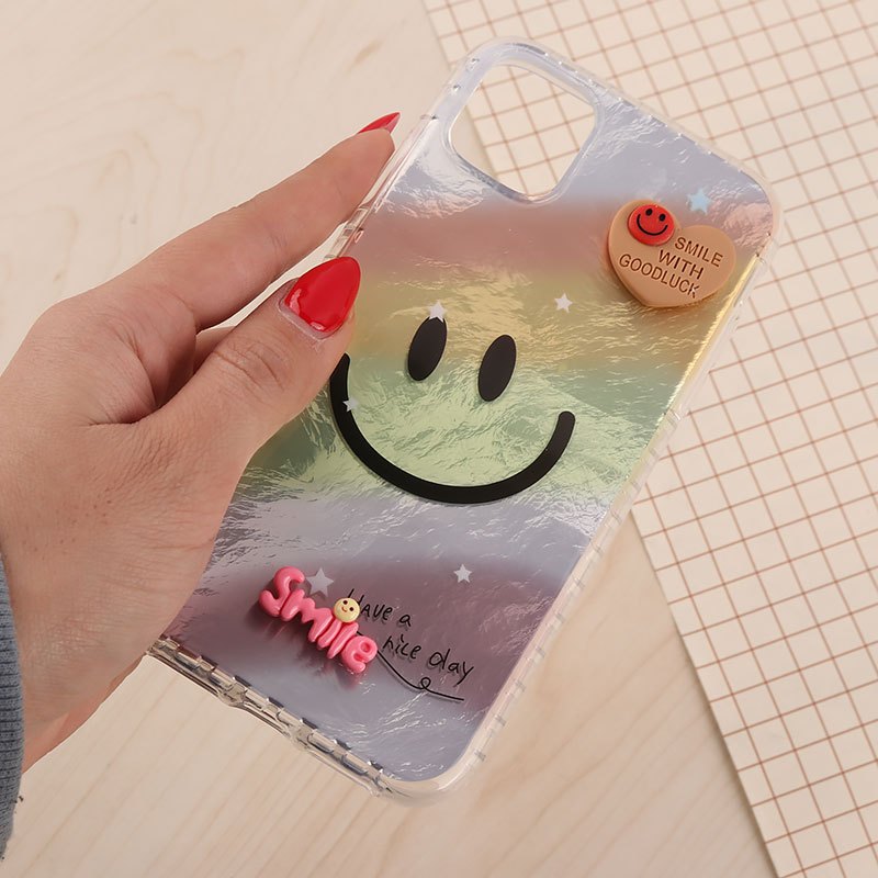 قاب IMD آیفون iPhone 11 طرح Smile برجسته براق