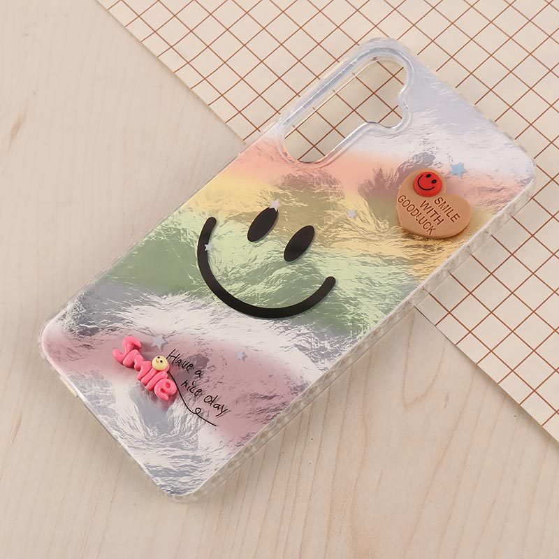 قاب IMD سامسونگ Galaxy A55 طرح Smile برجسته براق