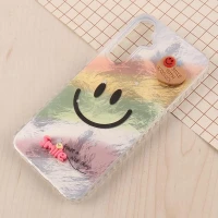 قاب IMD سامسونگ Galaxy S23 FE 5G طرح Smile برجسته براق