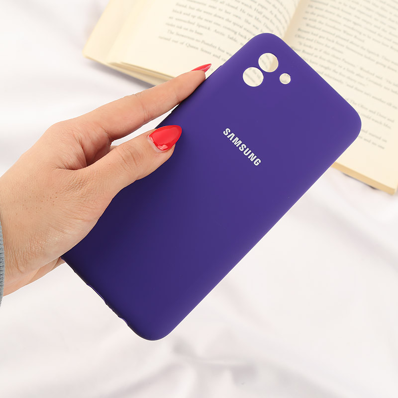 قاب سیلیکونی اصلی زیربسته سامسونگ Galaxy A03 محافظ لنزدار