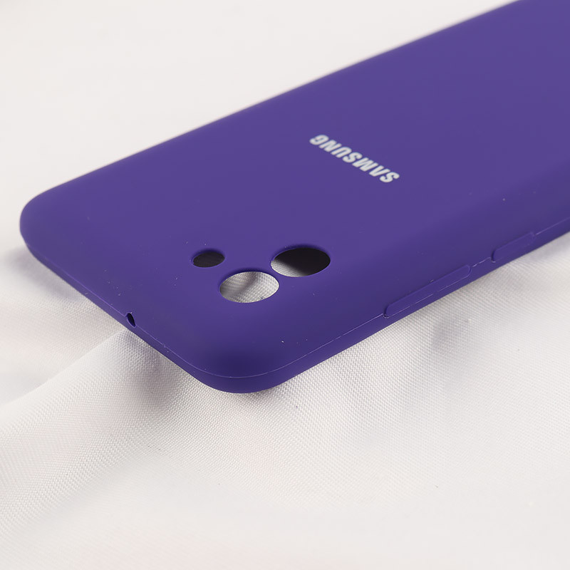 قاب سیلیکونی اصلی زیربسته سامسونگ Galaxy A03 محافظ لنزدار