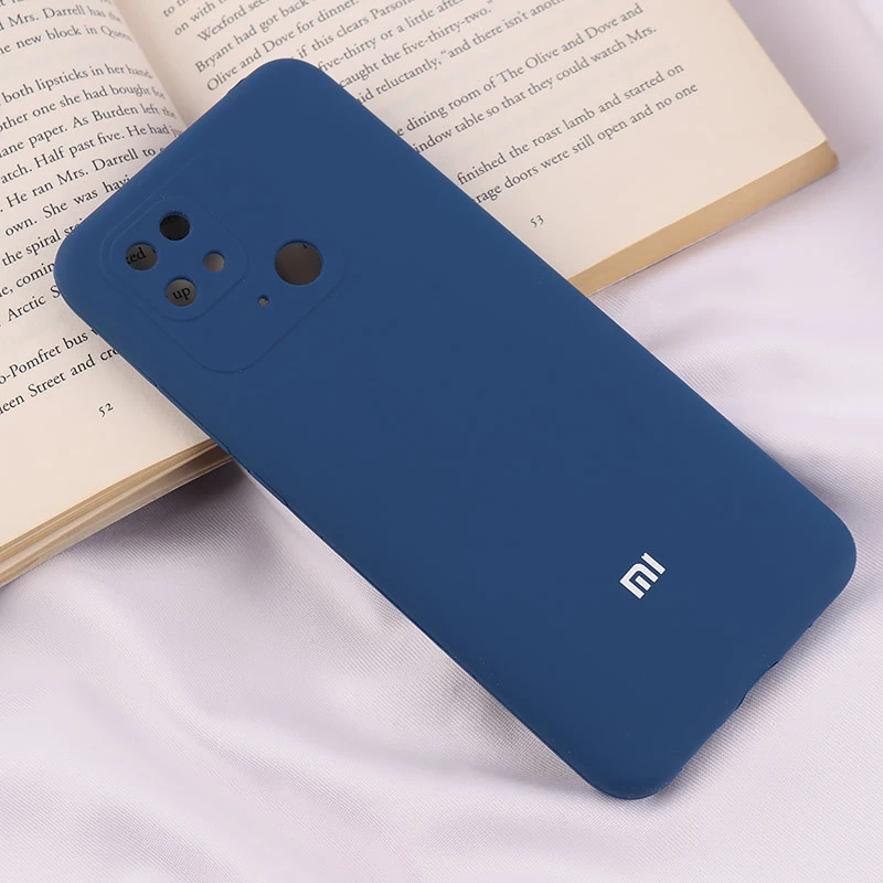 قاب سیلیکونی اصلی زیربسته شیائومی Redmi 10C محافظ لنزدار