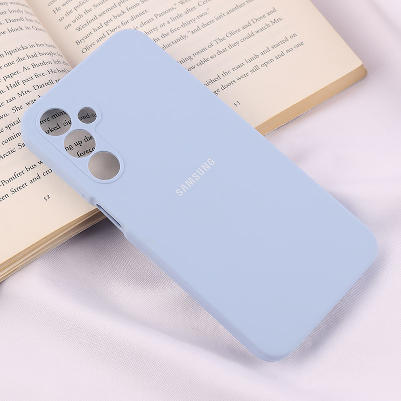 قاب سیلیکونی اصلی زیربسته سامسونگ Galaxy A16 4G / A16 5G محافظ لنزدار