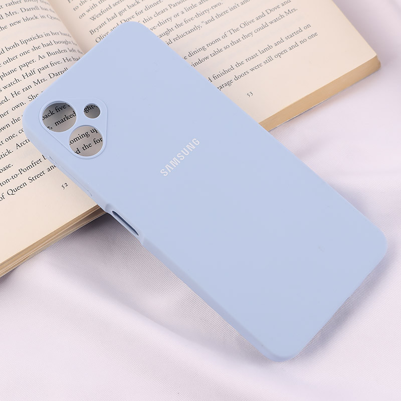 قاب سیلیکونی اصلی زیربسته سامسونگ Galaxy A06 محافظ لنزدار