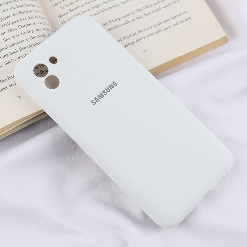 قاب سیلیکونی اصلی زیربسته سامسونگ Galaxy A03 محافظ لنزدار