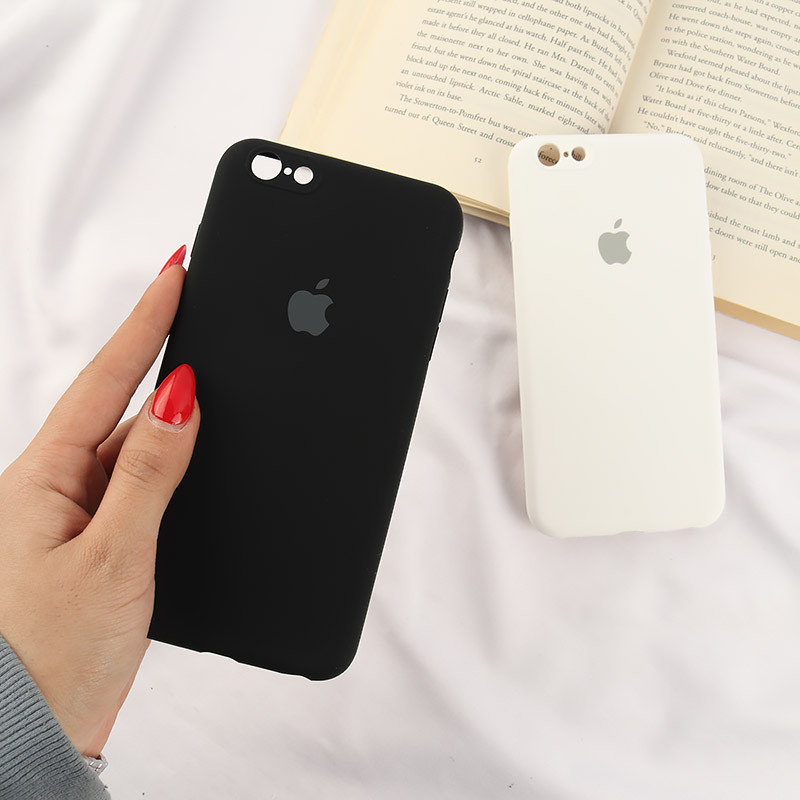 قاب سیلیکونی اصلی زیربسته آیفون iPhone 6 Plus / 6s Plus محافظ لنزدار