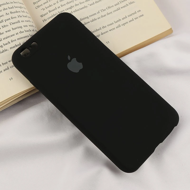 قاب سیلیکونی اصلی زیربسته آیفون iPhone 6 Plus / 6s Plus محافظ لنزدار