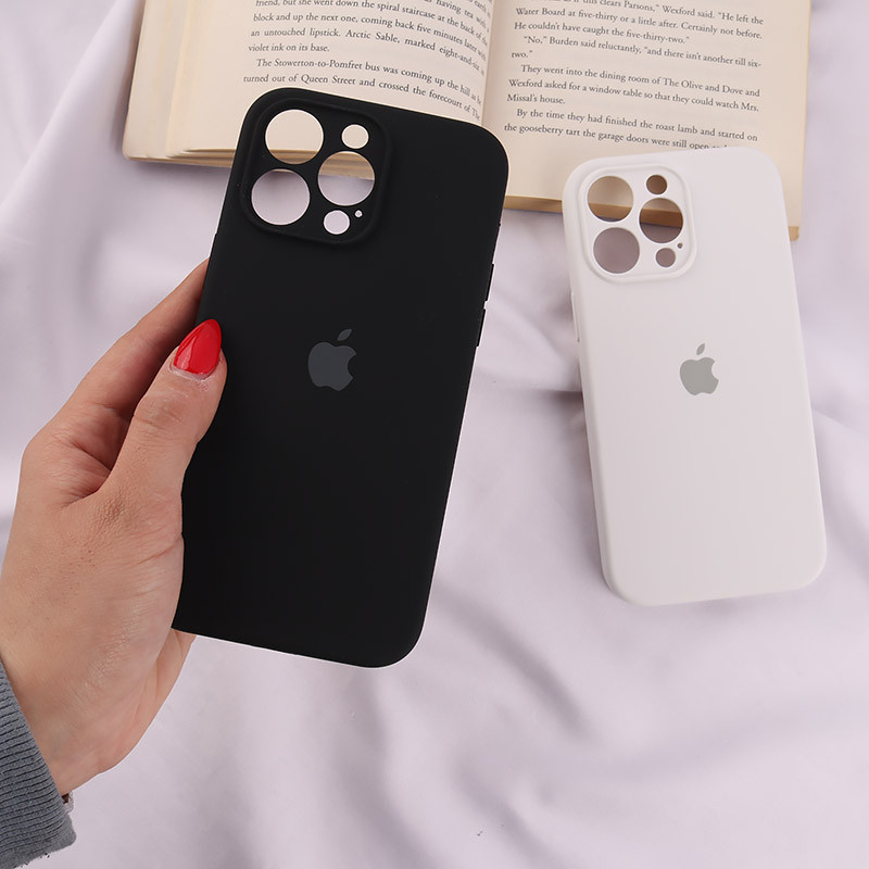 قاب سیلیکونی اصلی زیربسته آیفون iPhone 14 Pro Max محافظ لنزدار