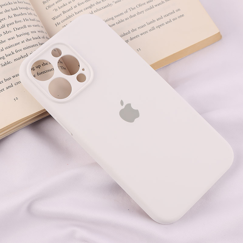 قاب سیلیکونی اصلی زیربسته آیفون iPhone 14 Pro Max محافظ لنزدار