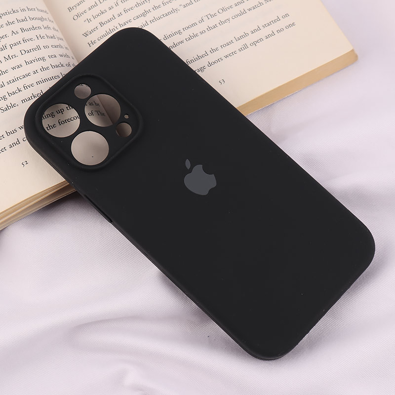 قاب سیلیکونی اصلی زیربسته آیفون iPhone 14 Pro Max محافظ لنزدار