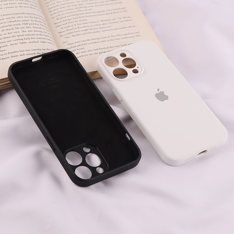 قاب سیلیکونی اصلی زیربسته آیفون iPhone 14 Pro Max محافظ لنزدار