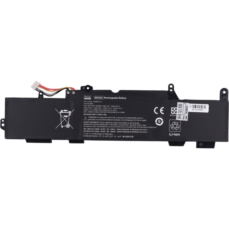 باتری لپ تاپ اچ پی Linus HP SS03XL 3Cell