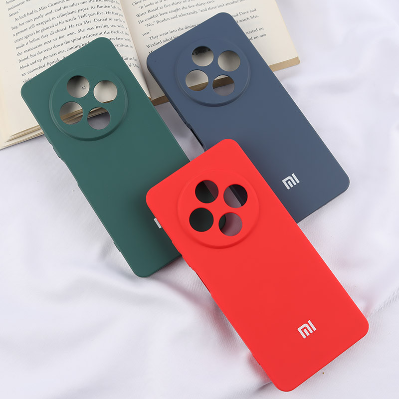 قاب سیلیکونی Highcopy زیربسته شیائومی Redmi 14C / Poco C75 محافظ لنزدار