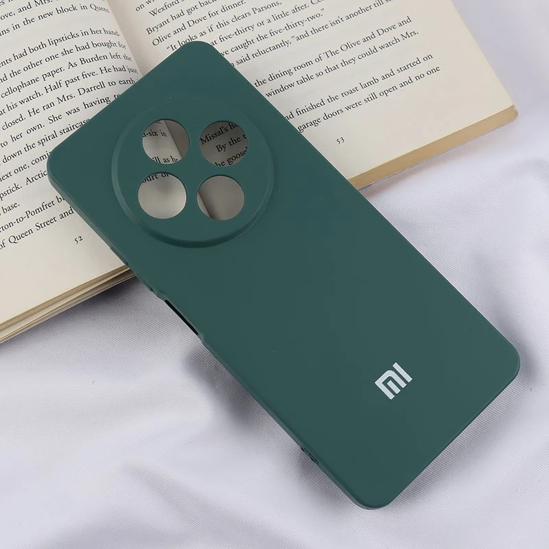 قاب سیلیکونی Highcopy زیربسته شیائومی Redmi 14C / Poco C75 محافظ لنزدار