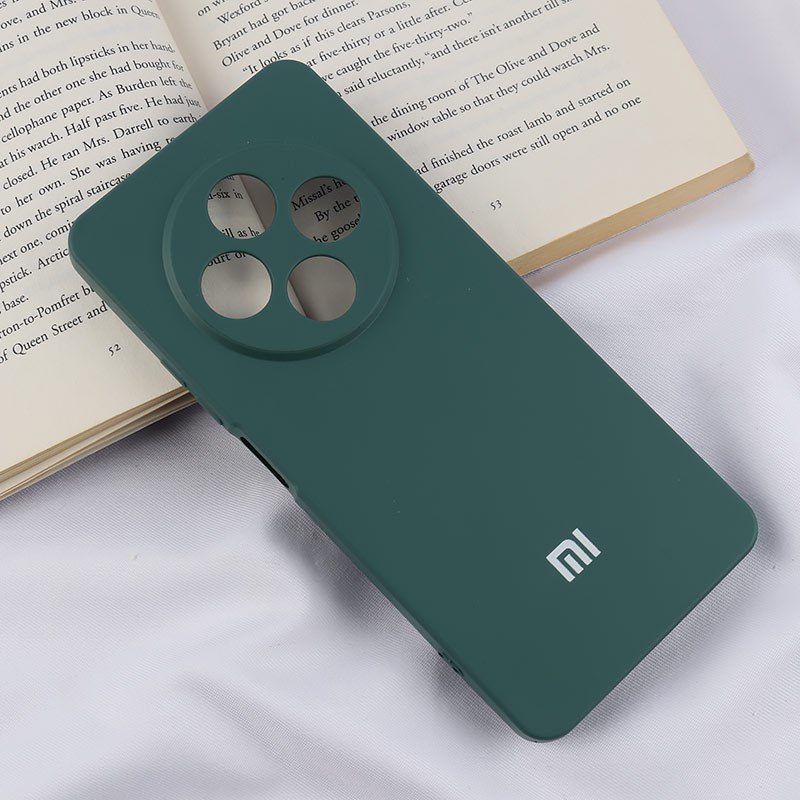 قاب سیلیکونی Highcopy زیربسته شیائومی Redmi 14C / Poco C75 محافظ لنزدار