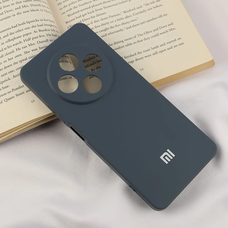 قاب سیلیکونی Highcopy زیربسته شیائومی Redmi 14C / Poco C75 محافظ لنزدار