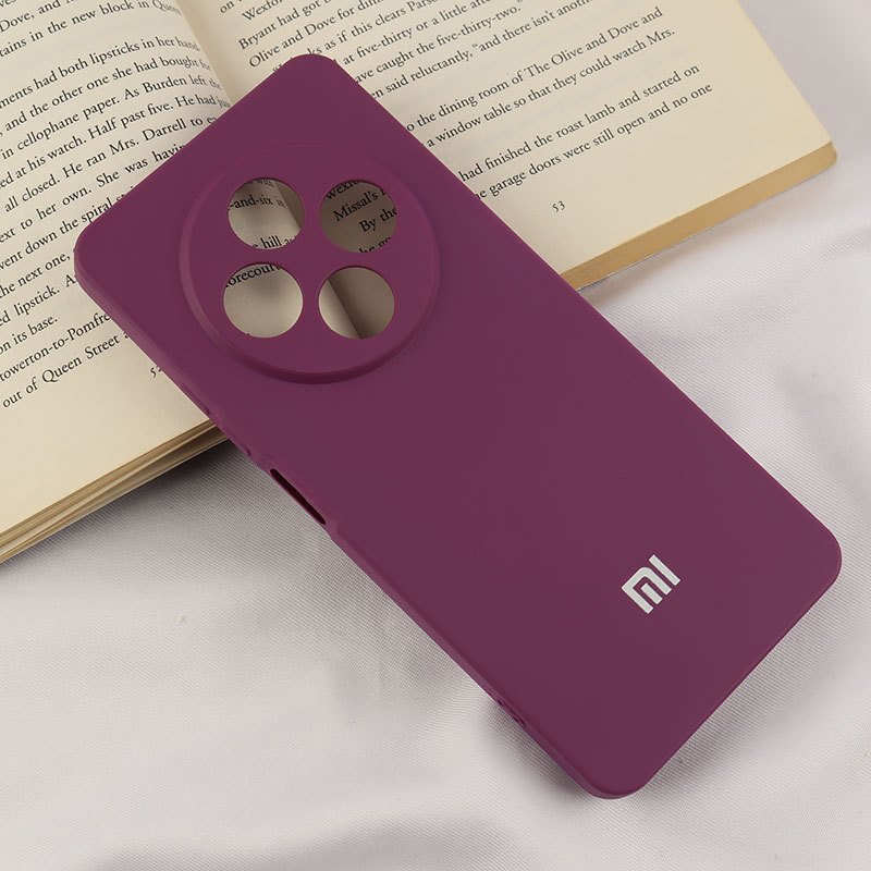 قاب سیلیکونی Highcopy زیربسته شیائومی Redmi 14C / Poco C75 محافظ لنزدار