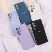 قاب سیلیکونی اصلی زیربسته سامسونگ Galaxy S25 Ultra محافظ لنزدار