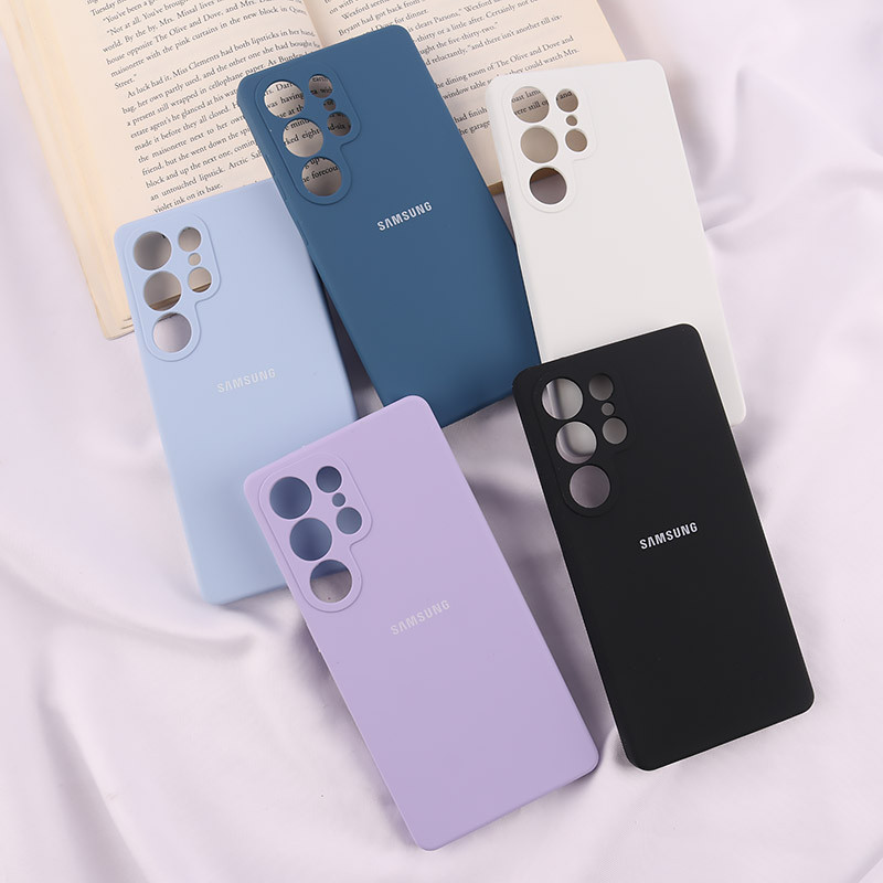 قاب سیلیکونی اصلی زیربسته سامسونگ Galaxy S25 Ultra محافظ لنزدار