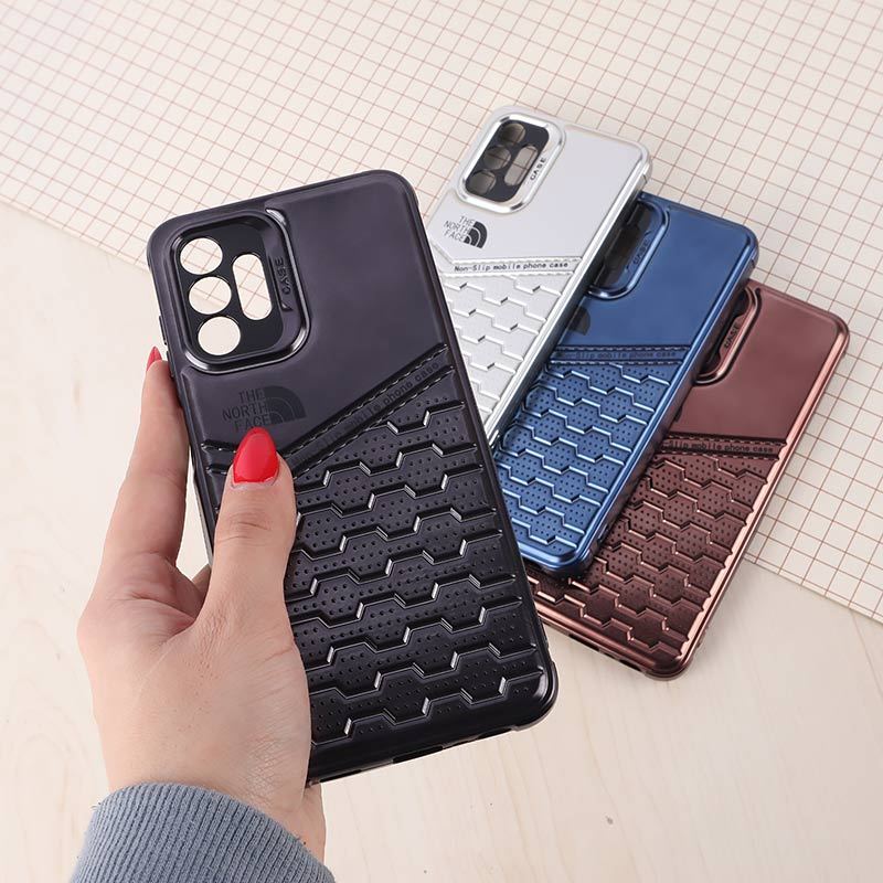 قاب ژله ای The North Face سامسونگ Galaxy A13 4G براق محافظ لنزدار