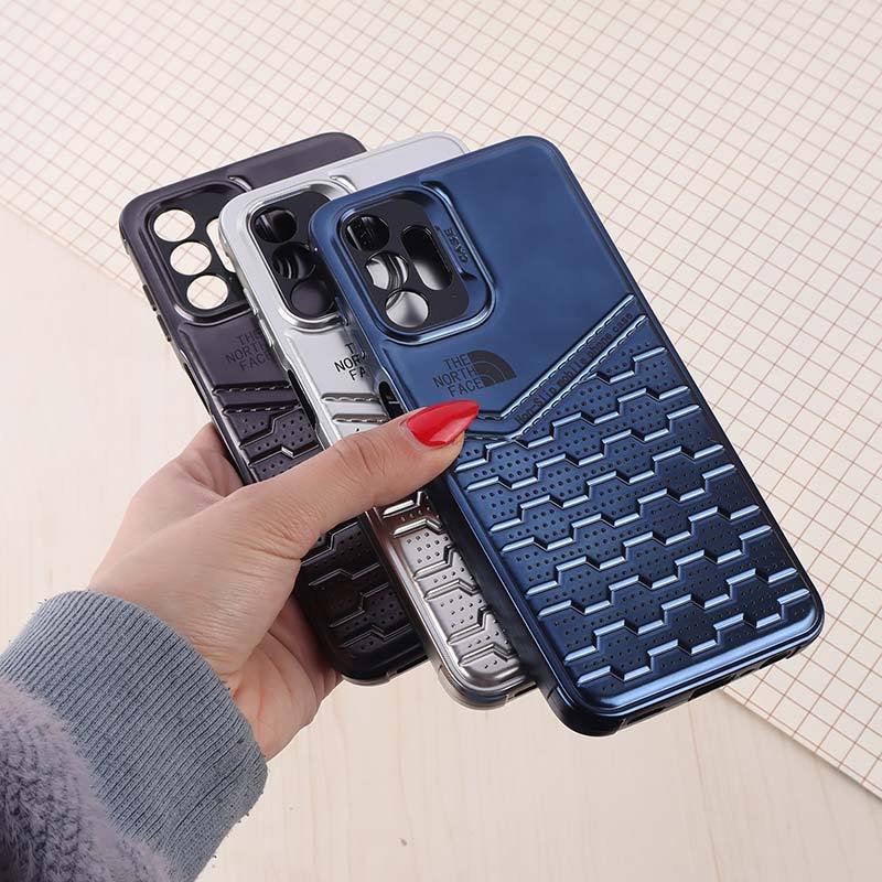 قاب ژله ای The North Face سامسونگ Galaxy A13 4G براق محافظ لنزدار