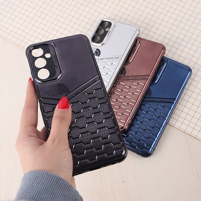 قاب ژله ای The North Face سامسونگ Galaxy A05s براق محافظ لنزدار