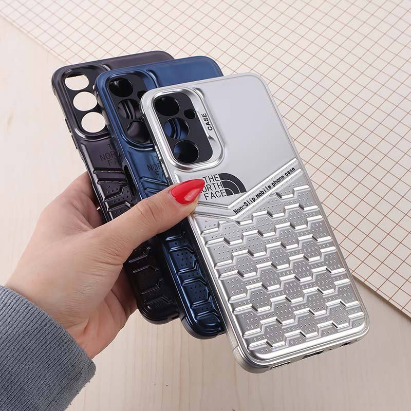 قاب ژله ای The North Face سامسونگ Galaxy A05s براق محافظ لنزدار