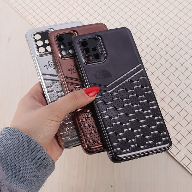 قاب ژله ای The North Face سامسونگ Galaxy A51 4G براق محافظ لنزدار