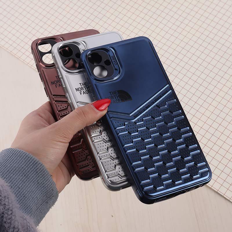 قاب ژله ای The North Face سامسونگ Galaxy A05 براق محافظ لنزدار