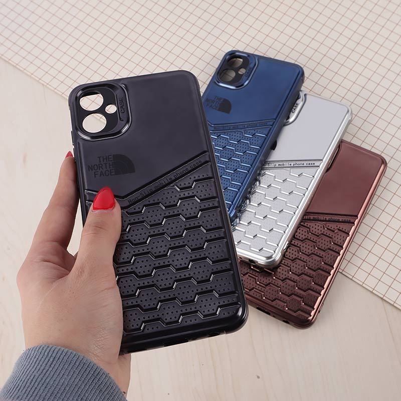 قاب ژله ای The North Face سامسونگ Galaxy A05 براق محافظ لنزدار