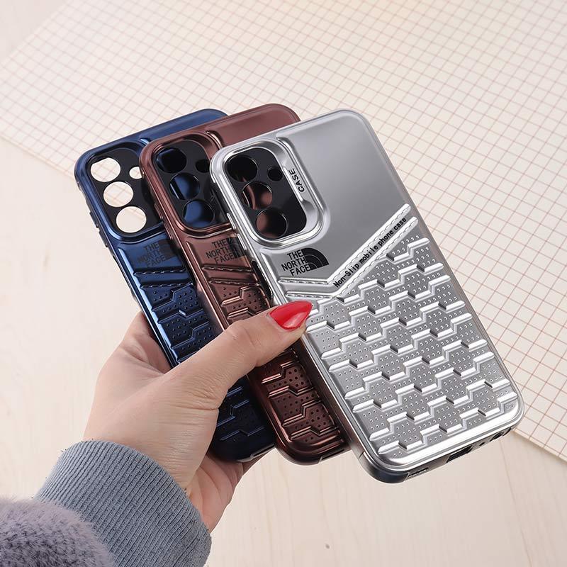قاب ژله ای The North Face سامسونگ Galaxy A15 براق محافظ لنزدار